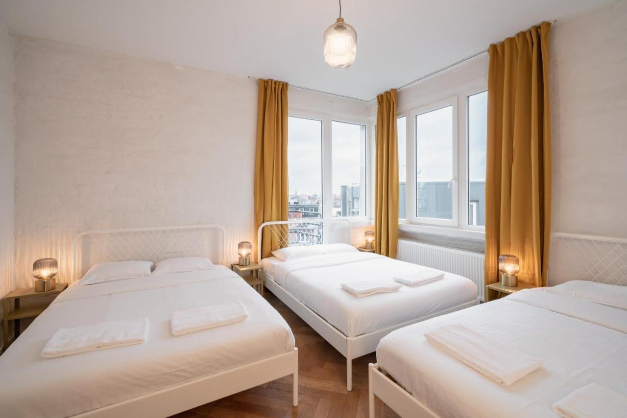 Charming And Spacious Antwerp City Center Apartments Kültér fotó