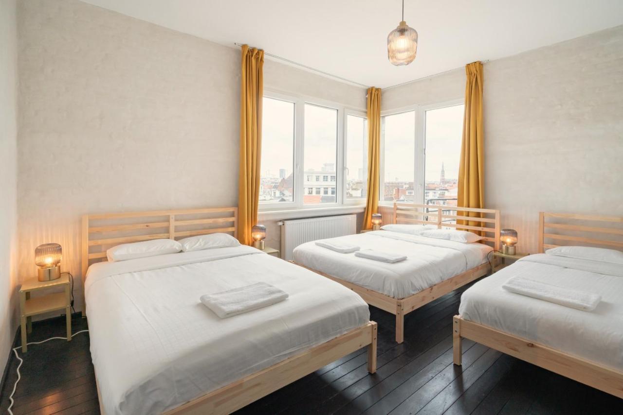 Charming And Spacious Antwerp City Center Apartments Kültér fotó